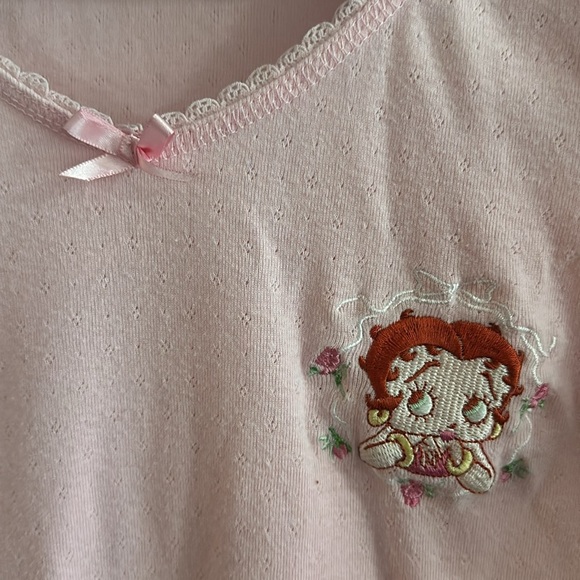 Pink Betty Boop long sleeve - Picture 2 of 4